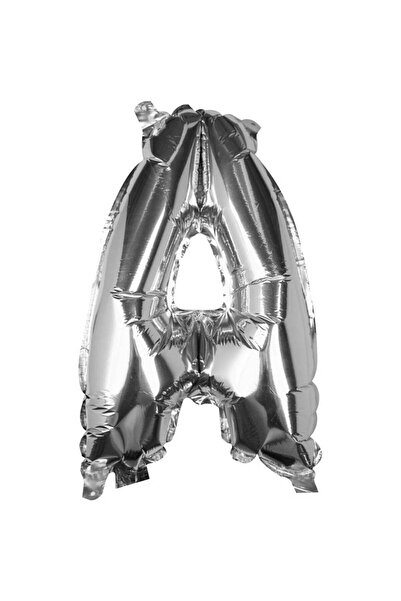 OEM Balon Argintiu cu Litera A (40cm)