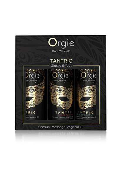 Orgie Σετ Ταντρικών Ερωτικών Ελαίων Μασάζ Θεραπείας, 3 x 30 ml