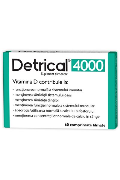Zdrovit Detrical Βιταμίνη D 4000IU, 60 δισκία