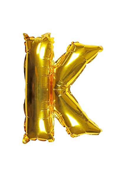 OEM Balon Auriu cu Litera K (40cm)