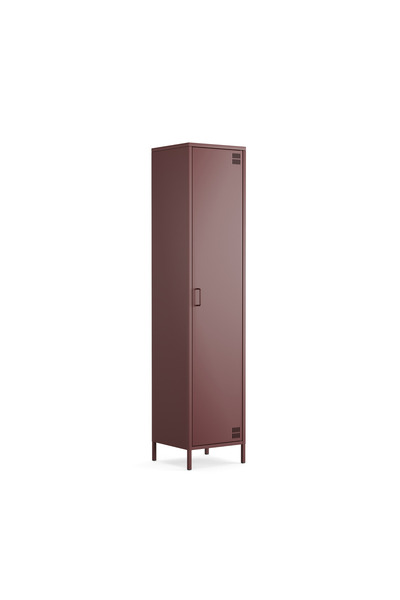 Furni24 Pera Metal Elbise Dolabı, Soyunma Dolabı, Tek Kapılı, 41,50 x 40 x 18...