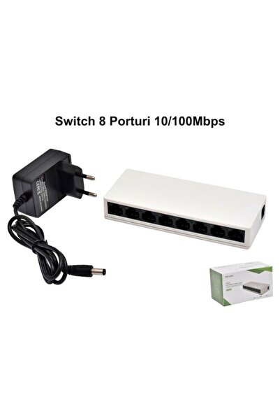 Stef's Cat Switch 8 porturi 10/100Mbps Pix-Link / LV-SV08