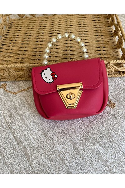 EMKSHOP ΜΙΝΙ ΤΣΑΝΤΑ ΚΟΡΙΤΣΙΩΝ ΜΕ ΦΙΓΟΥΡΑ HELLO KITTY ΚΑΙ ΛΑΒΗ ΜΕ ΜΑΡΓΑΡΙΤΑΡΙΑ...