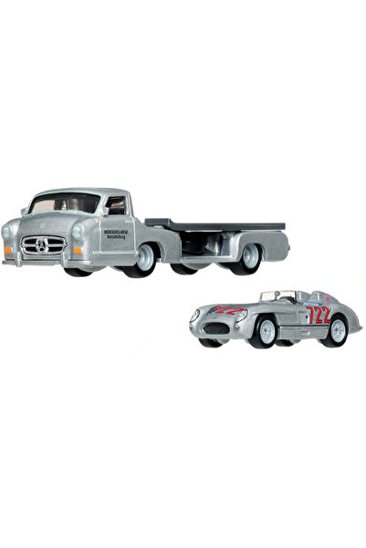 HOT WHEELS Premium Car Culture Team Transport Mercedes-Benz 300 SLR / Mercede...