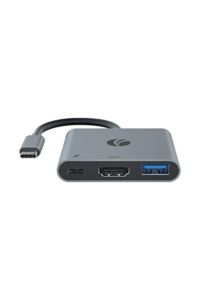 VCOM Cue15 Type-C to Hdmi(4K@60Hz)+Usb3.0+Pd 3.0 100W Multiplexer