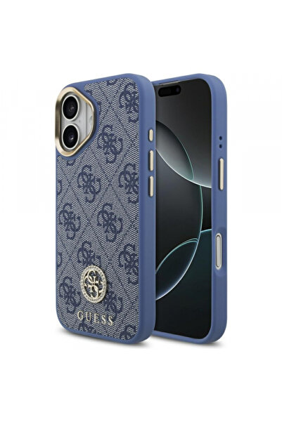Guess Θήκη για Apple iPhone 17, Guess, 4G Λογότυπο με στρας, Μπλε