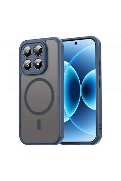 Techsuit Husa MagSafe pentru Xiaomi 17, Techsuit, HaloFrost II, Bleumarin