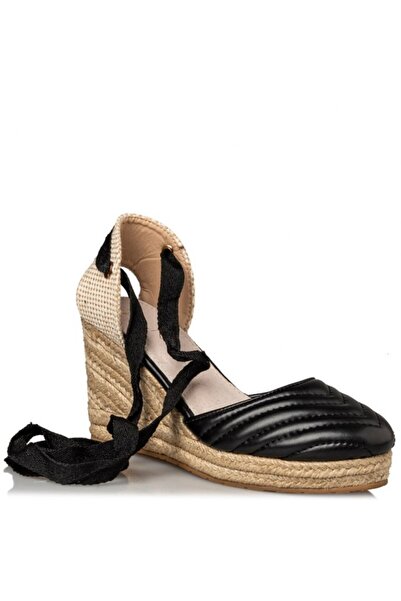 Miss NV SHOES Miss NV Γυναικεία Πέδιλα Εσπαντρίγιες V42-15197-34 Mαύρο