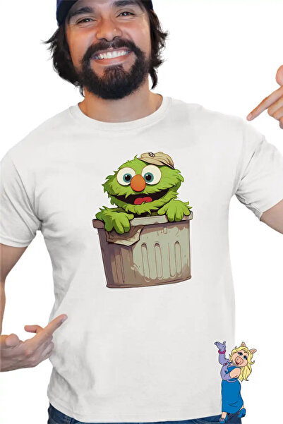 OEM Tricou Barbati The Muppets Oscar Grouch