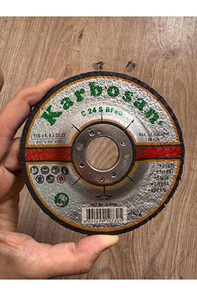 KARBOSAN C24 S BF80 115x6.4x22.23 Döküm Taşlama Taşı