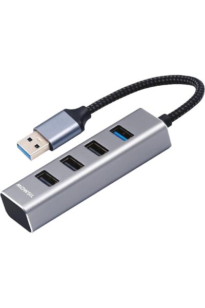 MOWSIL موزع USB 3.0 بأربعة منافذ