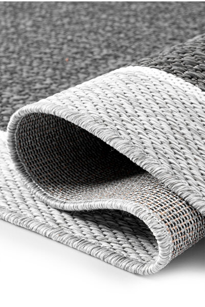 BESEV HOME CONCEPT Çocuk Odası,Gri,Sisal,Yıkanabilir,Saçaklı,Kilim,Yolluk,Sal...