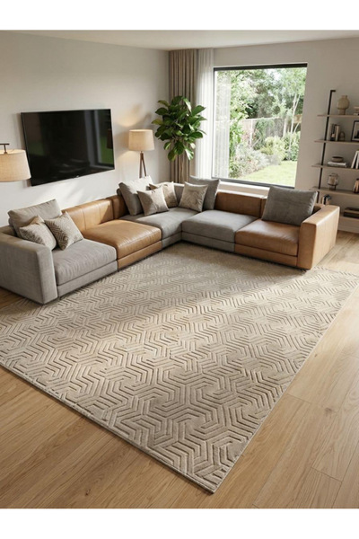 Merinos Halı Merinos Joy Rölyef Bohem Kaymaz Taban Halı Yolluk Salon, Mutfak ...