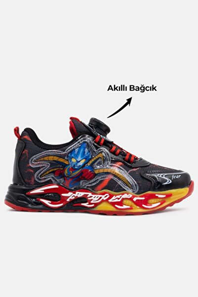 Beınsteps Children's Sports Shoes Printed Velcro Casual Sneaker Comfortable S...