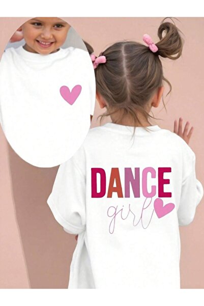 SVART WEAR Dance Girl Printed Crew Neck 100% Cotton Short Sleeve Kids and Tee...