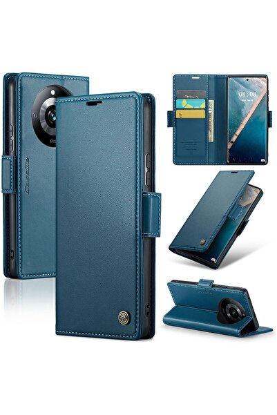 Caseme 023 Luminus Θήκη Πορτοφόλι Blue (Realme 11 Pro 5G / 11 Pro Plus 5G)