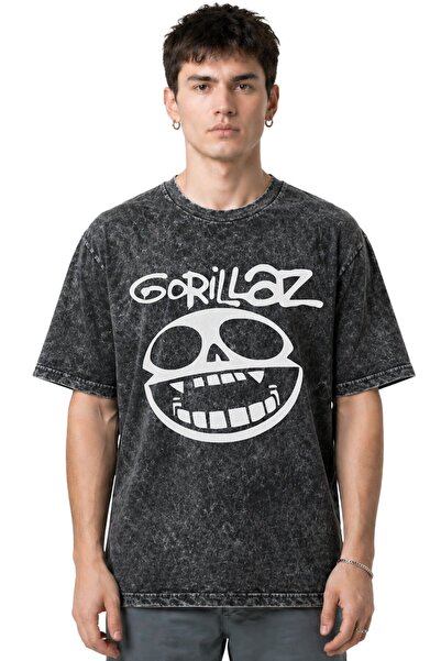 SEVBANO Gorillaz rok metal muzički bend unisex majica prethodno otisnuta, vel...