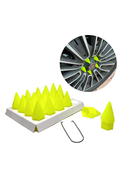 silky glows Quality Phosphor Green 19mm Pointed Wheel Cap Removal Tool