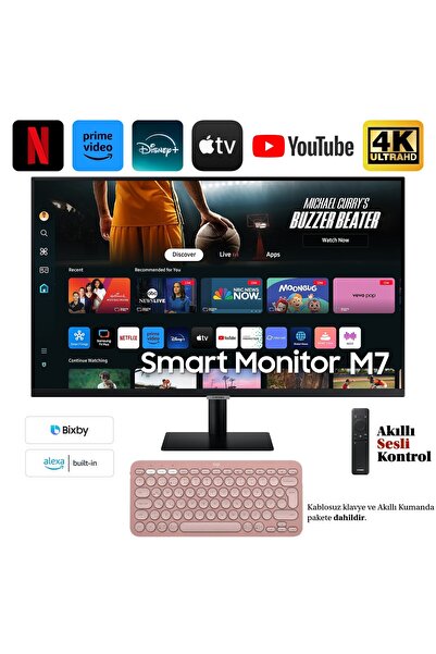Samsung 82 Ekran 32" Inç Tizen Akıllı-Smart Monitör-TV Wi-fi ,Bluetooth , HDM...