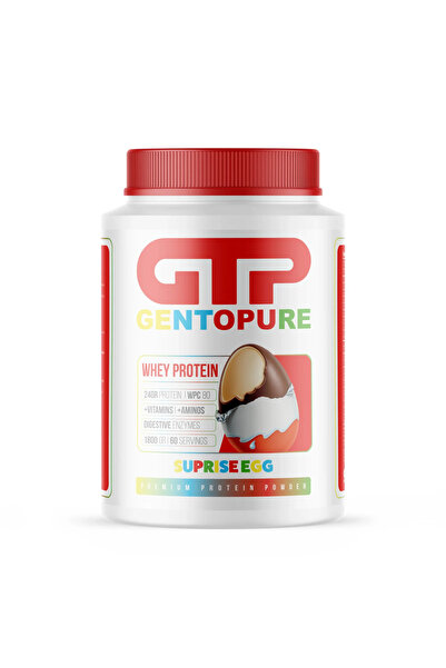 Gentopure WHEY PROTEİN - WPC80 1800GR ( Süpriz Yumurta)