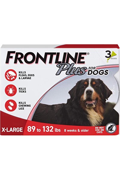 FRONTLINE 3 عبوات، 3 قطع، حجم كبير جدًا بلس