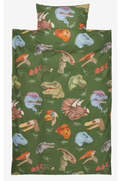RootRise Duvet Cover Set Raptor 155X220 Green