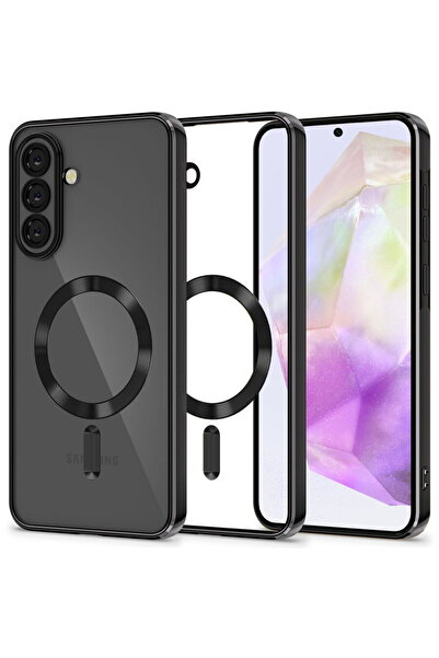 Tech-Protect Θήκη MAGFLEX MAGSAFE GALAXY A37 5G Γυαλιστερό Μαύρο