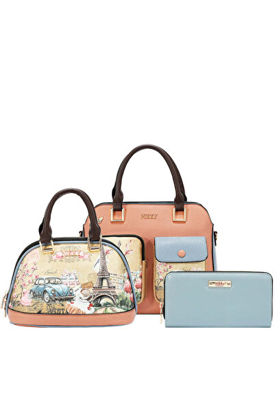 Nikky SET 3 PIESE CHASING DREAMS GEANTĂ, GEANTĂ CROSSBODY, PORTOFEL