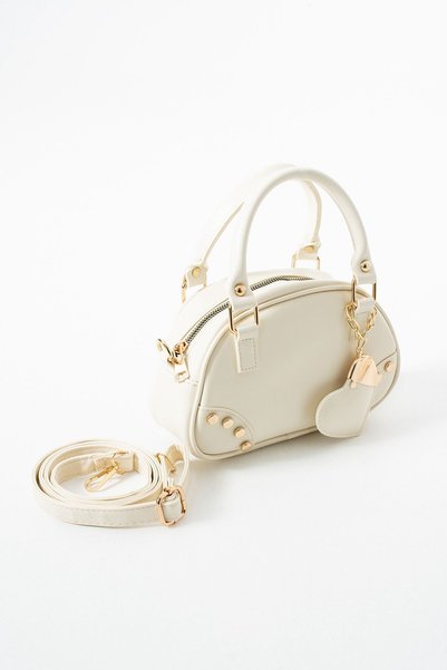 Legend Aksesuar Kadın Belloni Model Mini Boy Oval Kalp Charm Hediyeli El ve O...