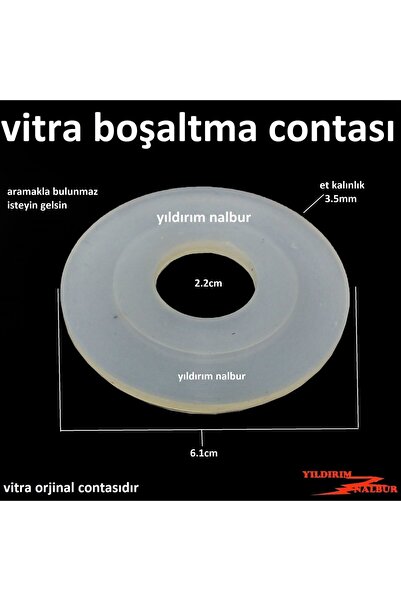 YAPI KALİTE VİTRA UYUMLU REZERVUAR CONTASI 2 ADET