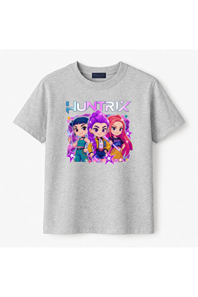BLITZIST تي شيرت Kpop Demon Hunters Hunterix مطبوع للفتيات من عمر 4 إلى 13 سن...