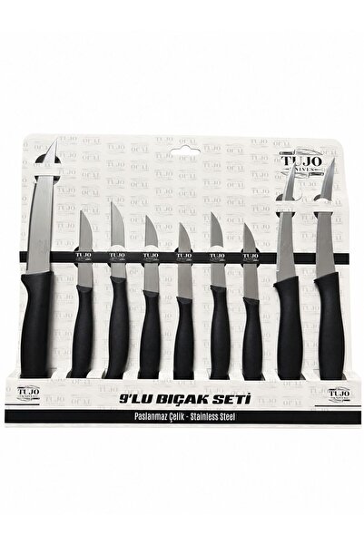 Tujo Knives 9'lu Bıçak Seti