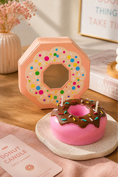 Maison Candle&Co Donut Kutulu Mum