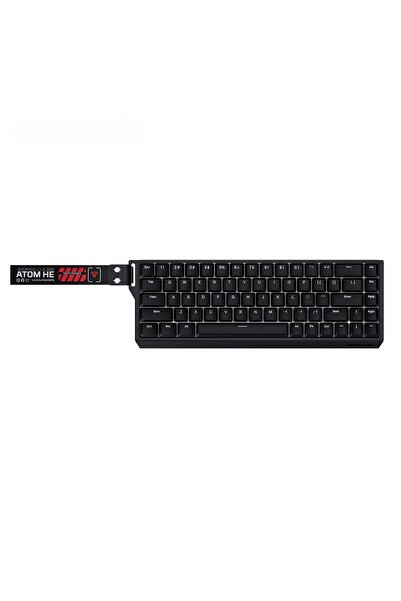 Fantech MK811 ATOM HE68 Black Magnetic Emerald Switch 8K Hz Hall Effect İngil...