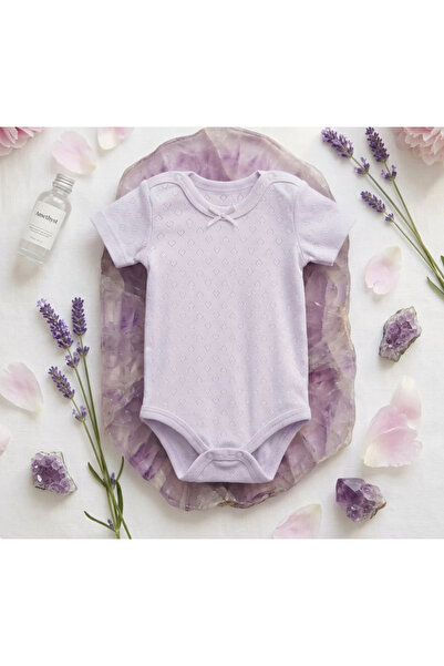 Caramell Kız Body - Mor