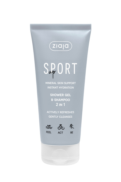 Ziaja Sport Duş Jeli ve Şampuan 2'si 1 Arada 200 ml