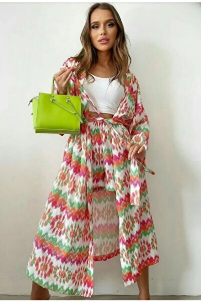 mumiwoman Şortlu Kimono Takım