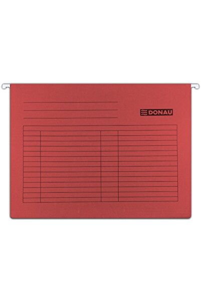 donau Dosar suspendabil cu eticheta, bagheta metalica, carton 230g/mp, 5 buc/...