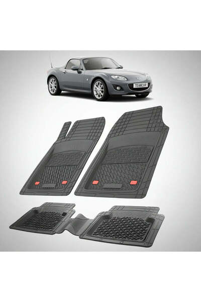 TEAMCAR Πατάκια δαπέδου για Mazda MX-5 NC Facelift Hard Top (RC) 2009-2015 | ...