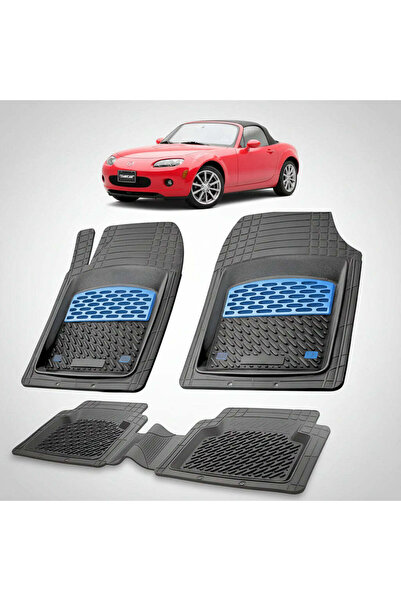 TEAMCAR Πατάκια δαπέδου για Mazda MX-5 NC με μαλακή ορθοστάτηση 2005-2008 |  ...