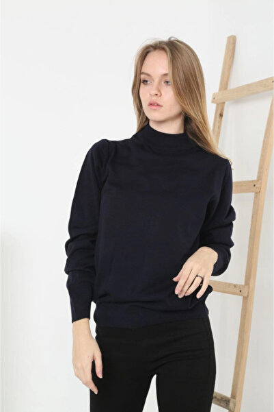Efnaz style Half Turtleneck Knitwear Sweater Soft Textured Cotton Fine Weavin...