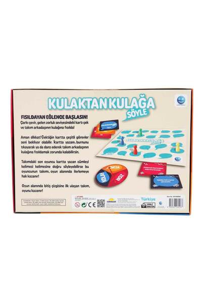 Sunman Smile Games Kulaktan Kulağa Söyle Kutu Oyunu