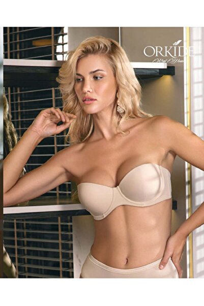 Orkide Padded Strapless Bra