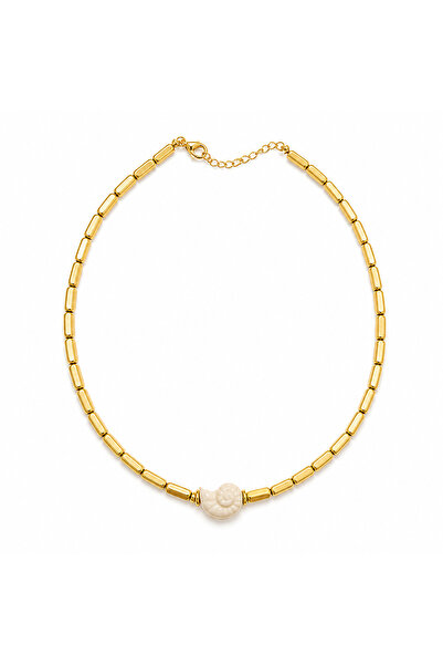 Rossetto Atelier Gold Oyster Necklace