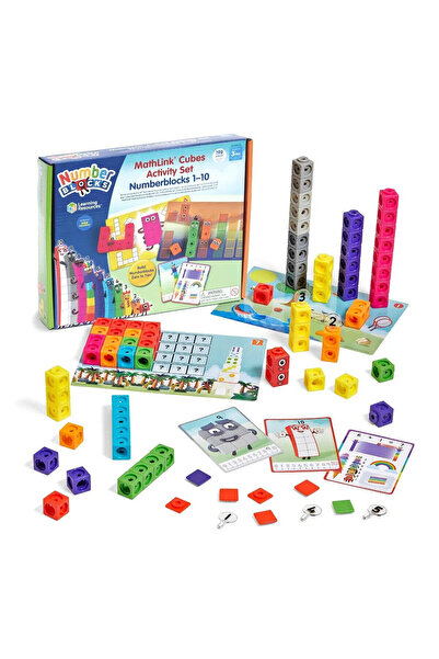 Learning Resources MathLink®Cubes Numberblocks in English Activity Set from 1...