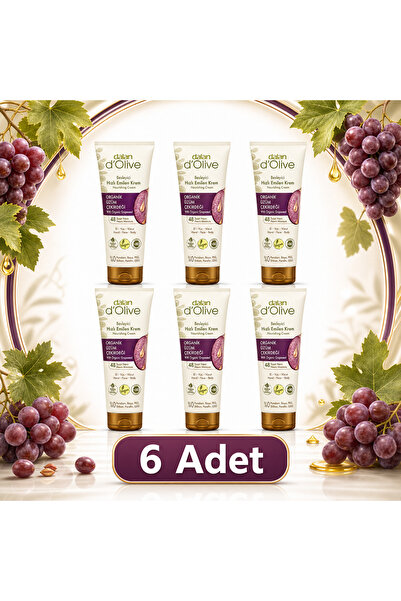 Dalan Üzüm Çekirdeği Yağlı Tüp Krem 250 ml - 6 Adet