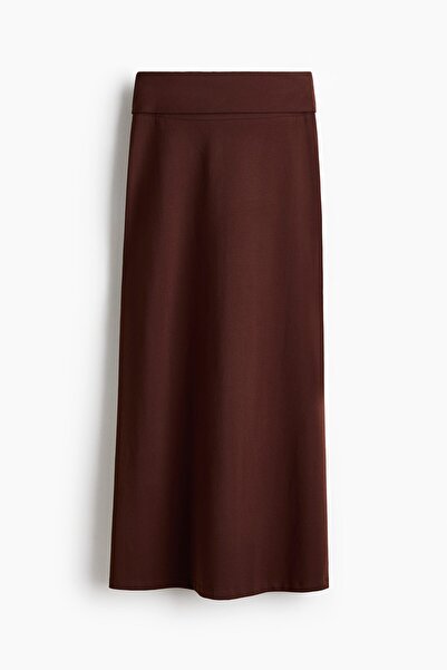 H&M Pamuklu ve Katlanır Belli Etek