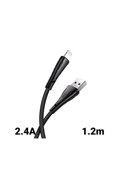 Mcdodo Cablu Lightning Mamba Series Black