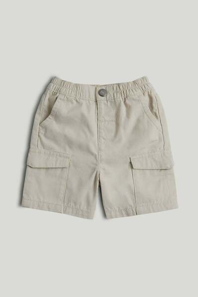 MOTHERCARE Tan Canvas Cargo Shorts