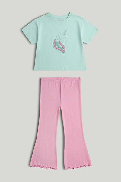 MOTHERCARE Party Horse T-Shirt and Leggings Outfit